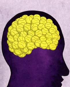 Ejercicios mentales para el tenis